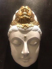 White Quan Yin Wall Hanging