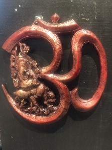 Small Sanskrit Aum with Ganesha