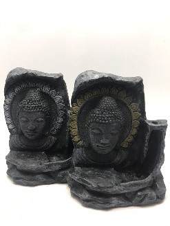 Wall Hanging or Table Stand Buddha Back Flow Burner