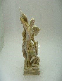 White Michael Arch Angel Short Wings