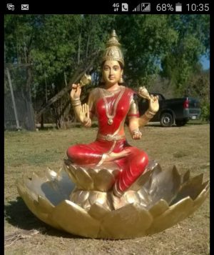 Lakshmi Water Feature 90cm High with Dish