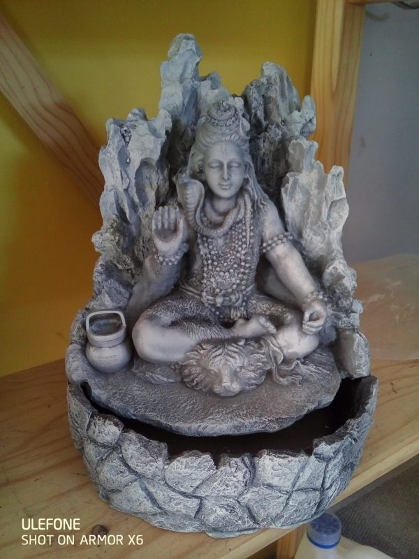 Shiva Water Feature 32cm High - Colour
